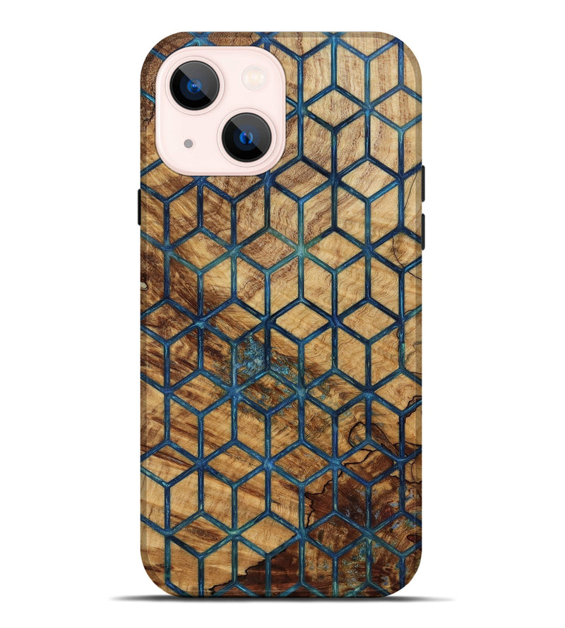 iPhone 14 Plus Wood Live Edge Phone Case - Chase (Pattern, 818775)