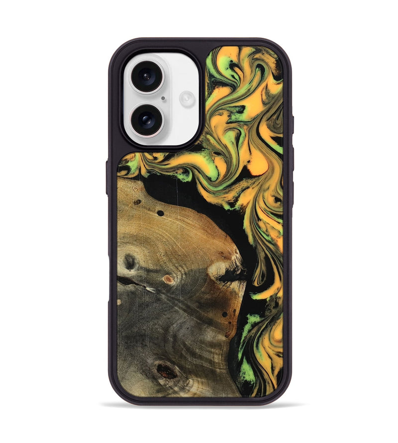 iPhone 17 Wood Phone Case - Chaya (Neon, 818776)