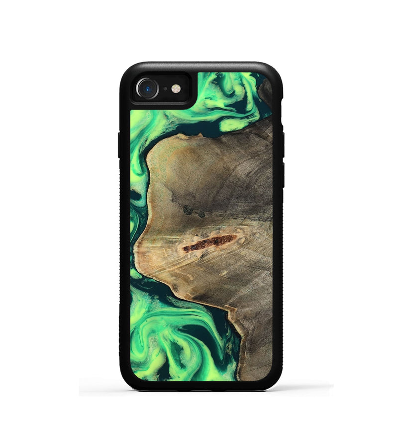 iPhone SE Wood Phone Case - Bernie (Neon, 818777)