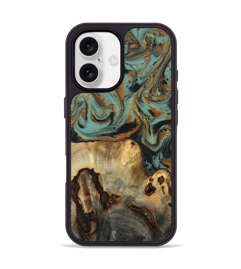 iPhone 17 Wood Phone Case - Kenley (Green, 818779)