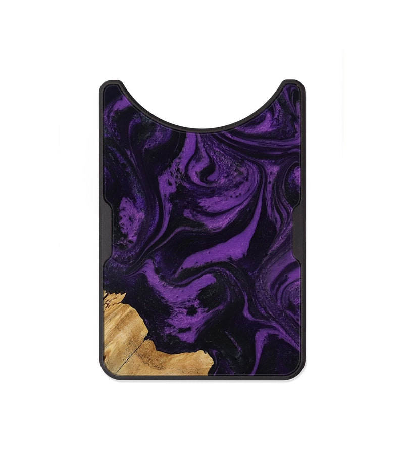 Alloy Wood Wallet - Yael (Purple, 818788)