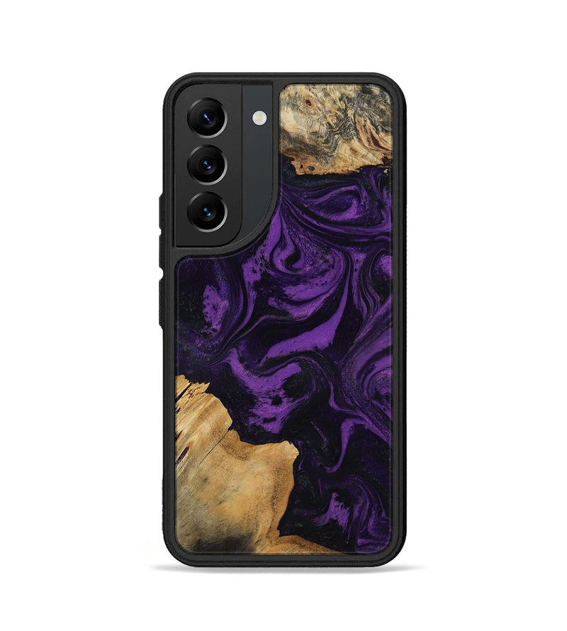 Galaxy S22 Wood Phone Case - Yael (Purple, 818788)