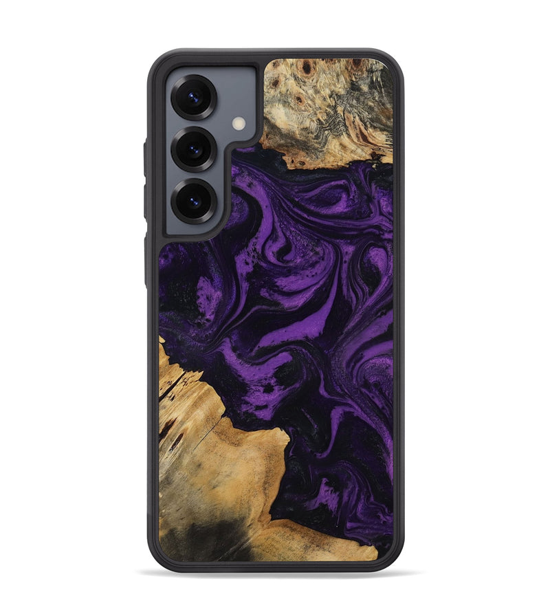 Galaxy S25 Plus Wood Phone Case - Yael (Purple, 818788)