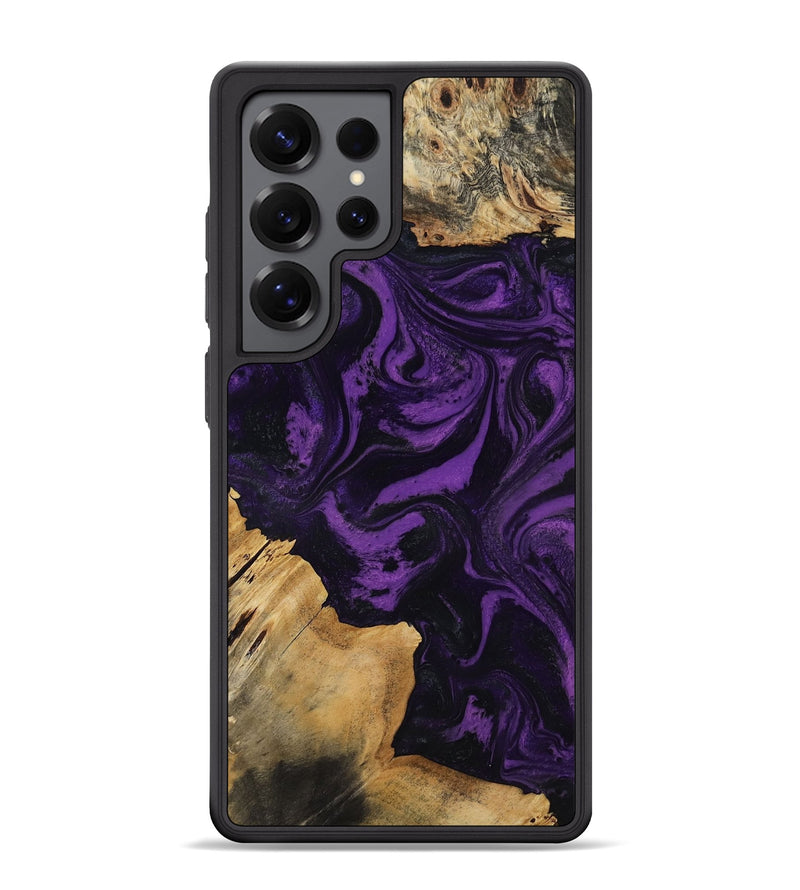 Galaxy S25 Ultra Wood Phone Case - Yael (Purple, 818788)