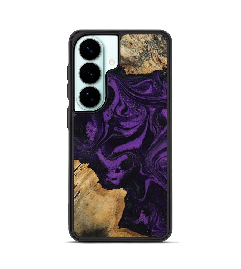 Galaxy S26 Wood Phone Case - Yael (Purple, 818788)