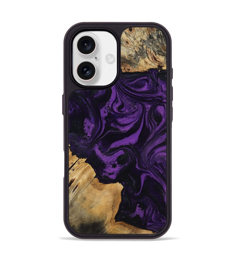 iPhone 17 Wood Phone Case - Yael (Purple, 818788)