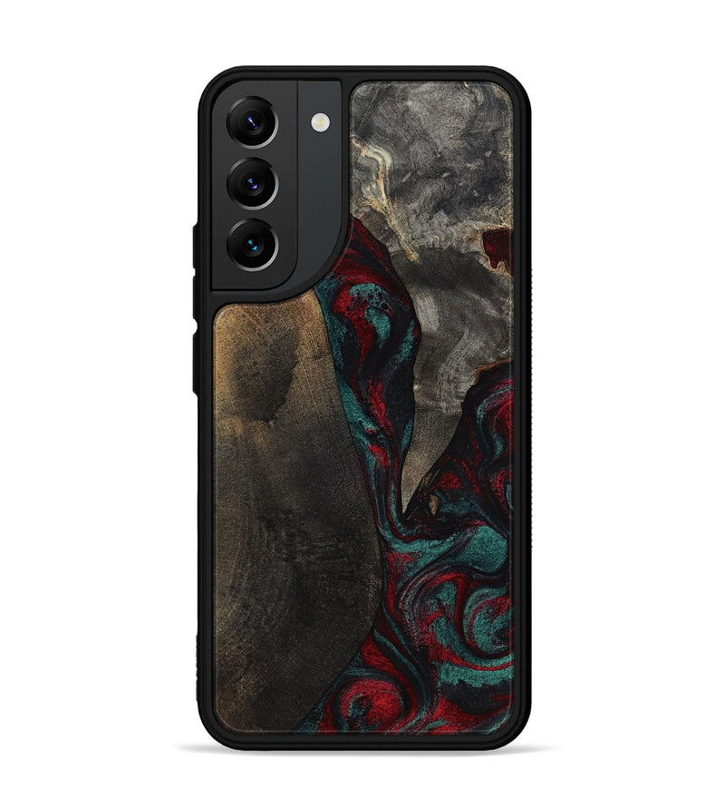 Galaxy S22 Plus Wood Phone Case - Joel (Red, 818792)