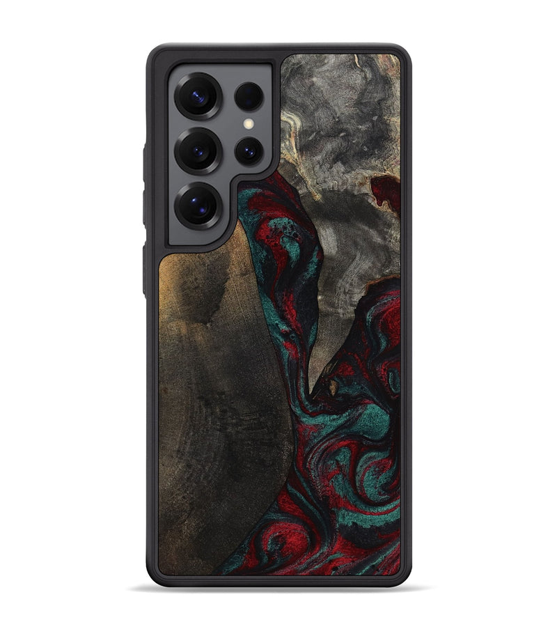 Galaxy S25 Ultra Wood Phone Case - Joel (Red, 818792)