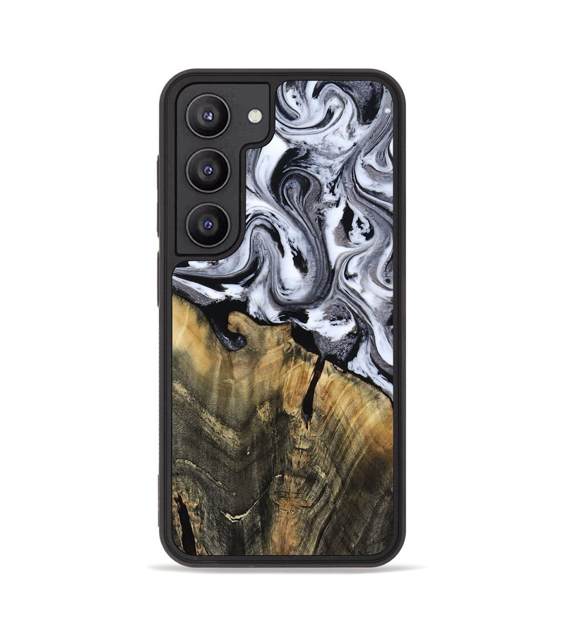 Galaxy S23 Wood Phone Case - Wynter (Black & White, 818795)