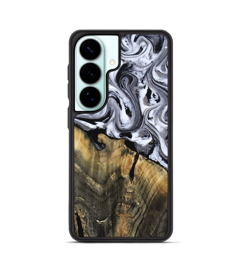 Galaxy S26 Wood Phone Case - Wynter (Black & White, 818795)