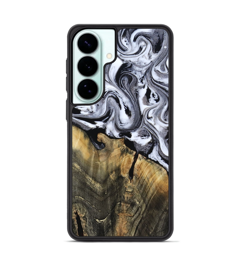 Galaxy S26 Plus Wood Phone Case - Wynter (Black & White, 818795)