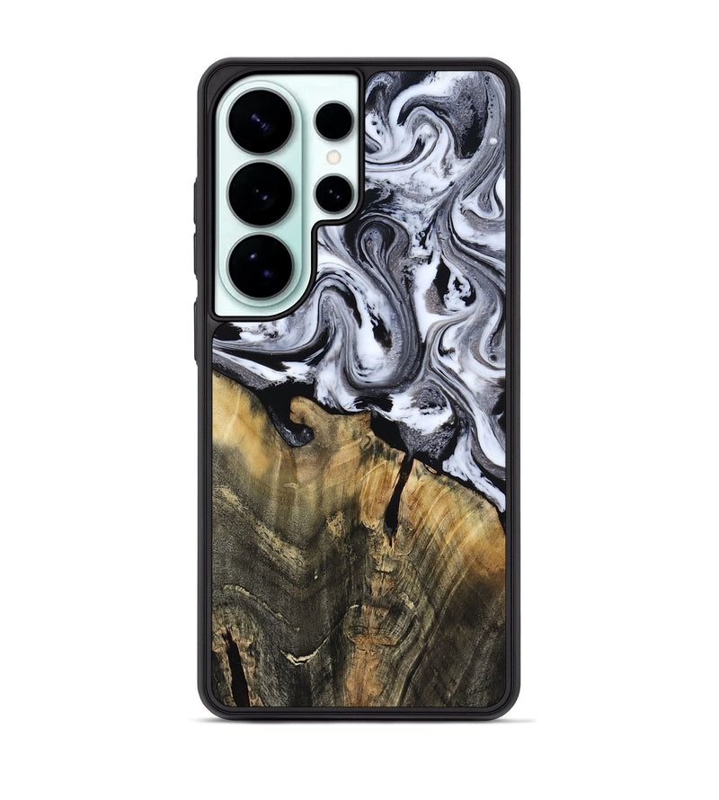 Galaxy S26 Ultra Wood Phone Case - Wynter (Black & White, 818795)
