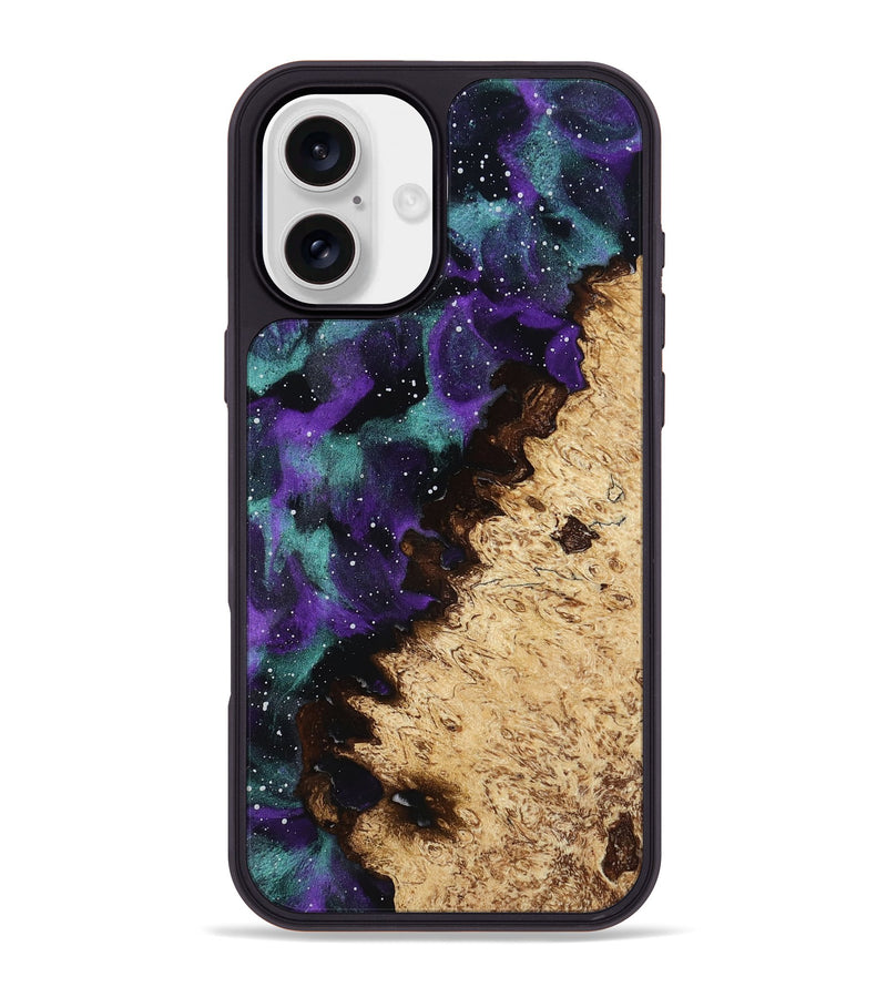 iPhone 16 Plus Wood Phone Case - Aretha (Cosmos, 818797)
