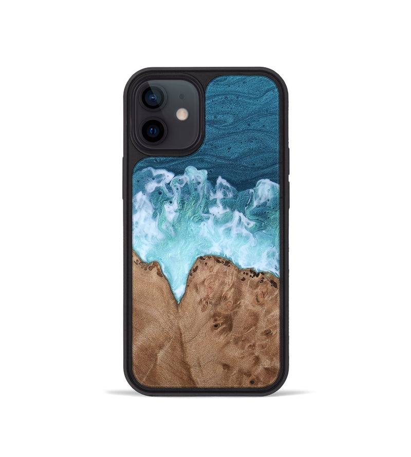 iPhone 12 mini Wood Phone Case - Milena (Coastal, 818806)
