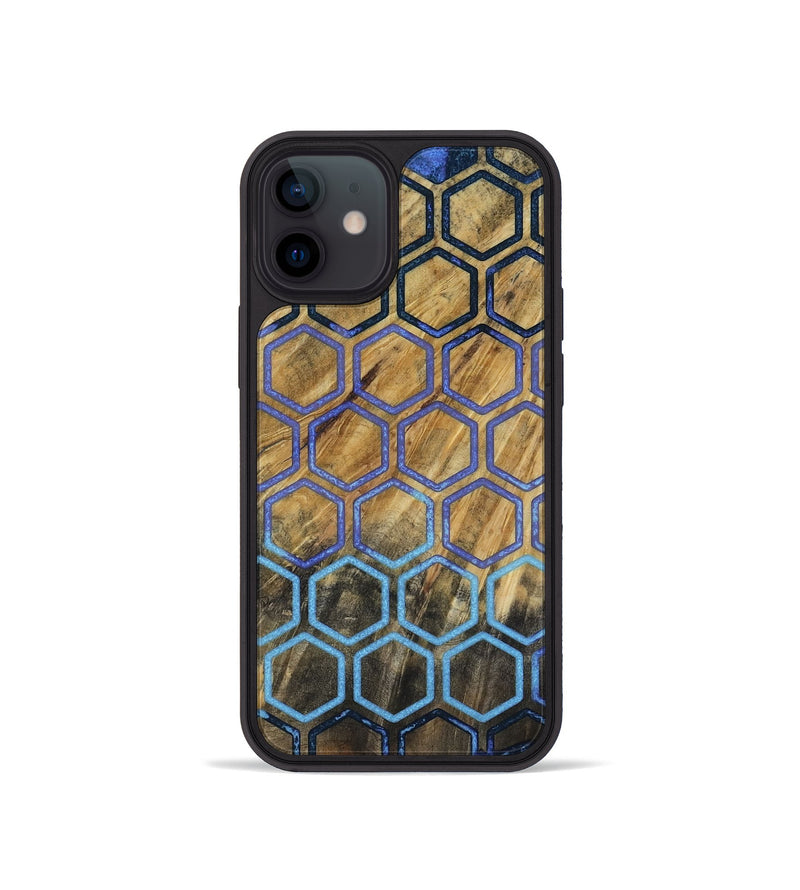 iPhone 12 mini Wood Phone Case - Pamela (Pattern, 818809)