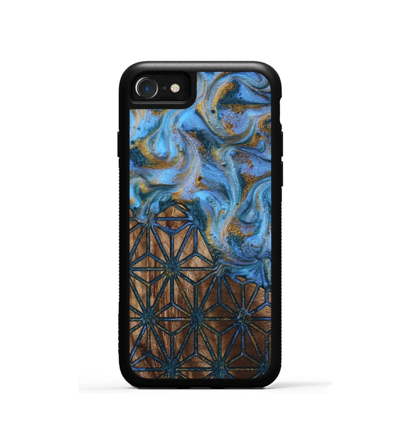 iPhone SE Wood Phone Case - Elia (Pattern, 818811)