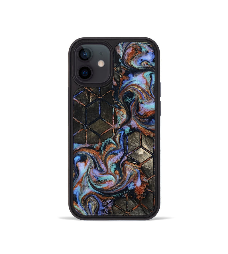 iPhone 12 mini Wood Phone Case - Kalie (Pattern, 818813)