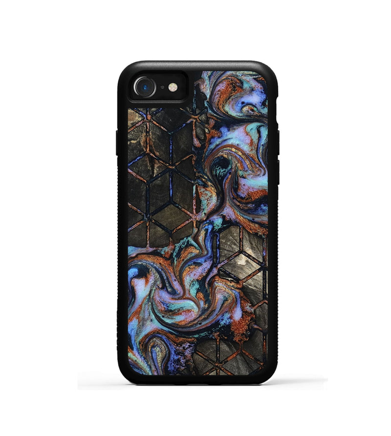 iPhone SE Wood Phone Case - Kalie (Pattern, 818813)