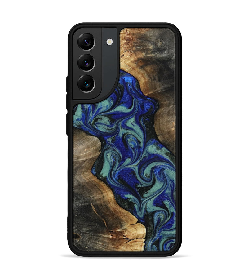 Galaxy S22 Plus Wood Phone Case - Vincent (Green, 818815)