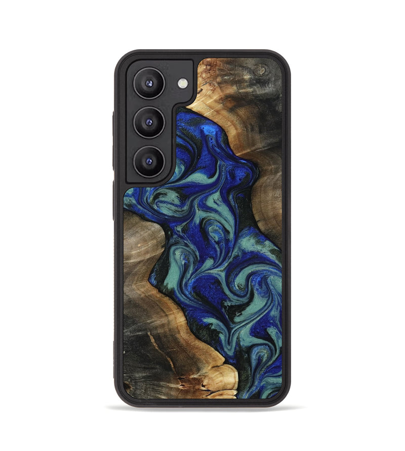 Galaxy S23 Wood Phone Case - Vincent (Green, 818815)