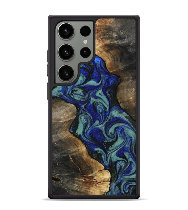 Galaxy S24 Ultra Wood Phone Case - Vincent (Green, 818815)
