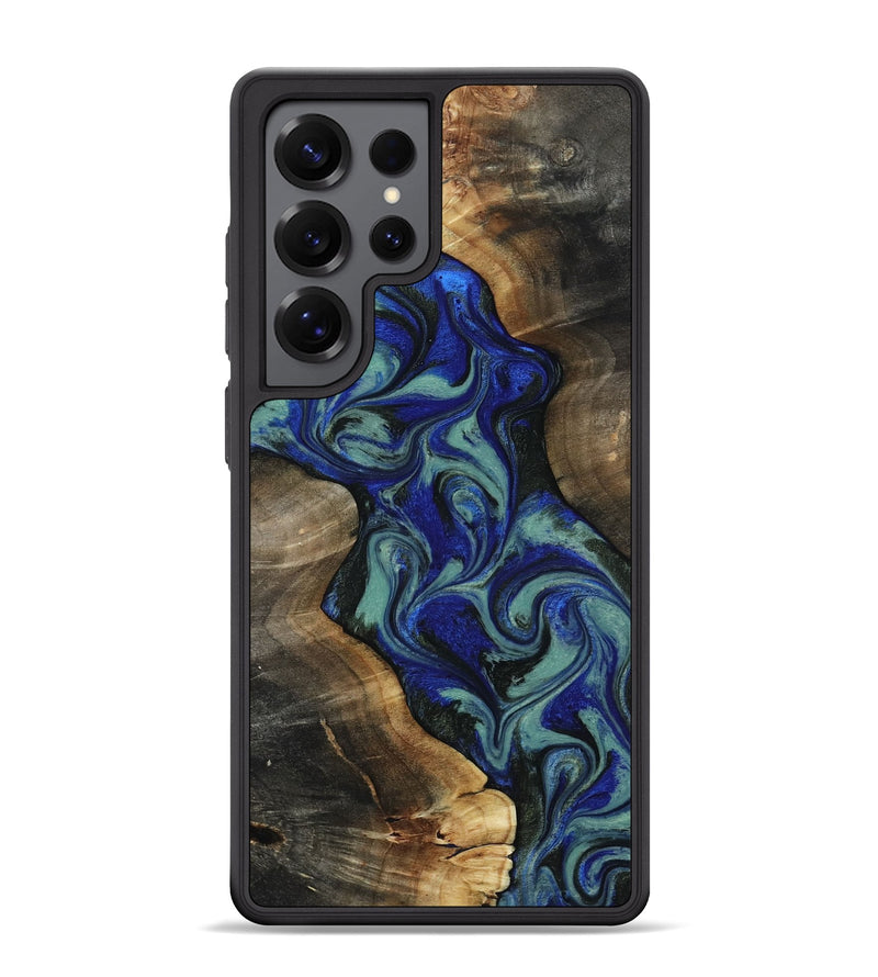 Galaxy S25 Ultra Wood Phone Case - Vincent (Green, 818815)
