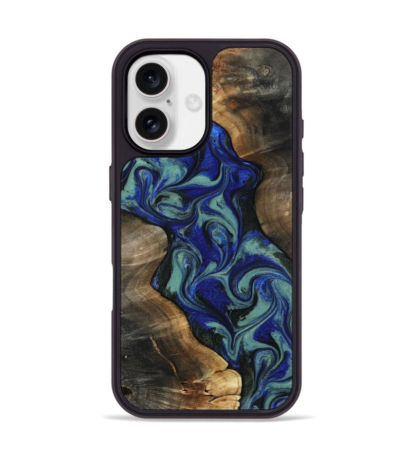 iPhone 17 Wood Phone Case - Vincent (Green, 818815)