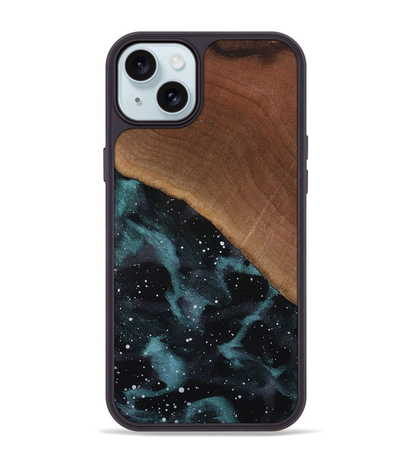 iPhone 15 Plus Wood Phone Case - Louella (Cosmos, 818817)