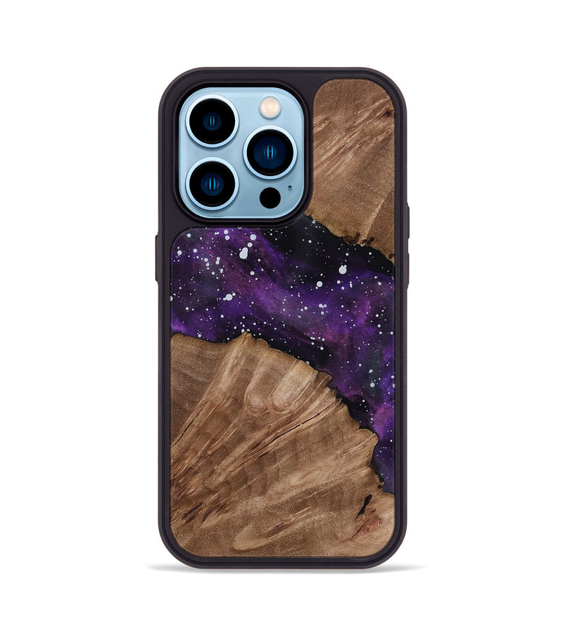 iPhone 14 Pro Wood Phone Case - Linda (Cosmos, 818821)