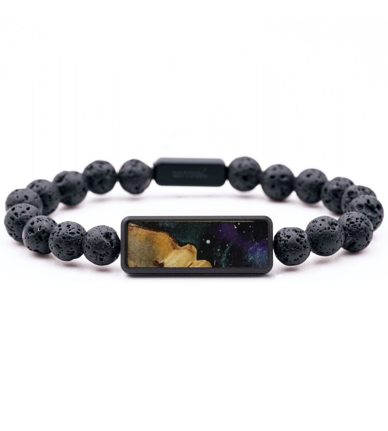 Lava Bead Wood Bracelet - Dayanara (Cosmos, 818829)