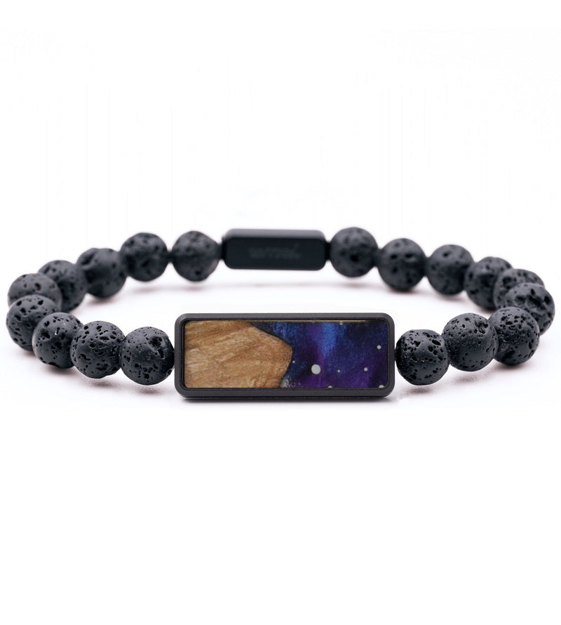 Lava Bead Wood Bracelet - Bryan (Cosmos, 818834)
