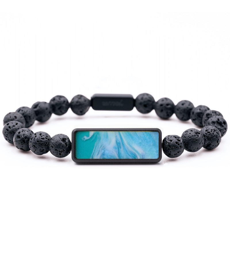 Lava Bead ResinArt Bracelet - Melissa (Coastal, 818838)