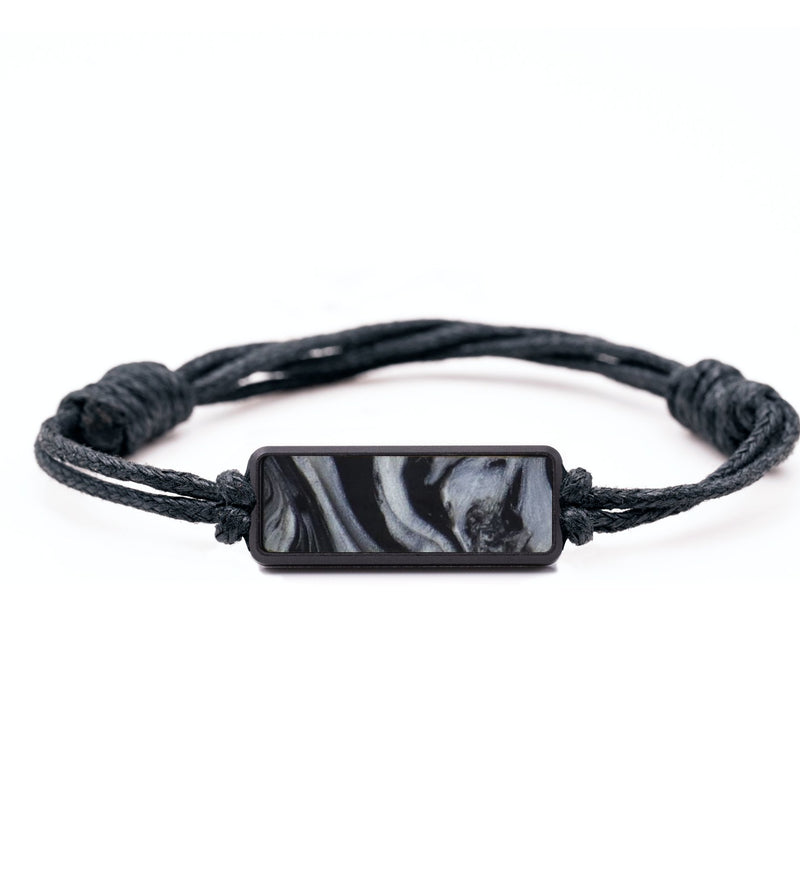 Classic ResinArt Bracelet - Nicolas (Black & White, 818897)