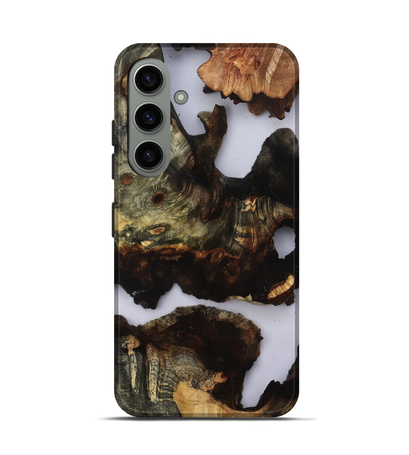 Galaxy S24 Wood Live Edge Phone Case - Ashlie (Clear, 818910)