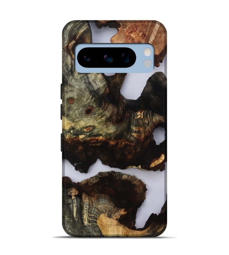 Pixel 8 Pro Wood Live Edge Phone Case - Ashlie (Clear, 818910)