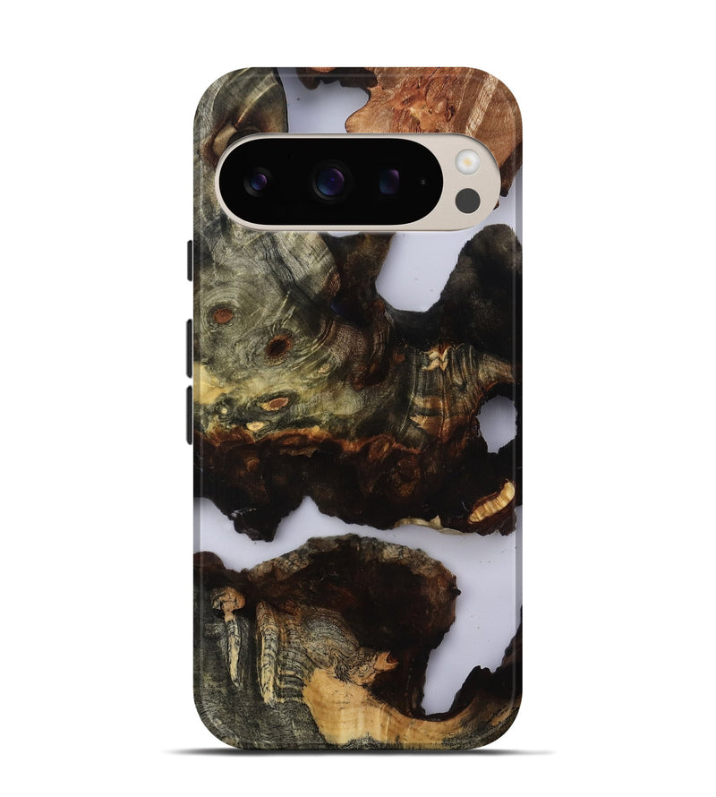 Pixel 9 Wood Live Edge Phone Case - Ashlie (Clear, 818910)