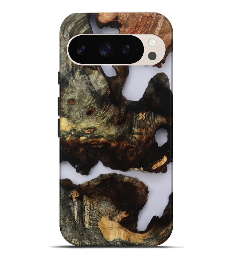 Pixel 9 Pro XL Wood Live Edge Phone Case - Ashlie (Clear, 818910)