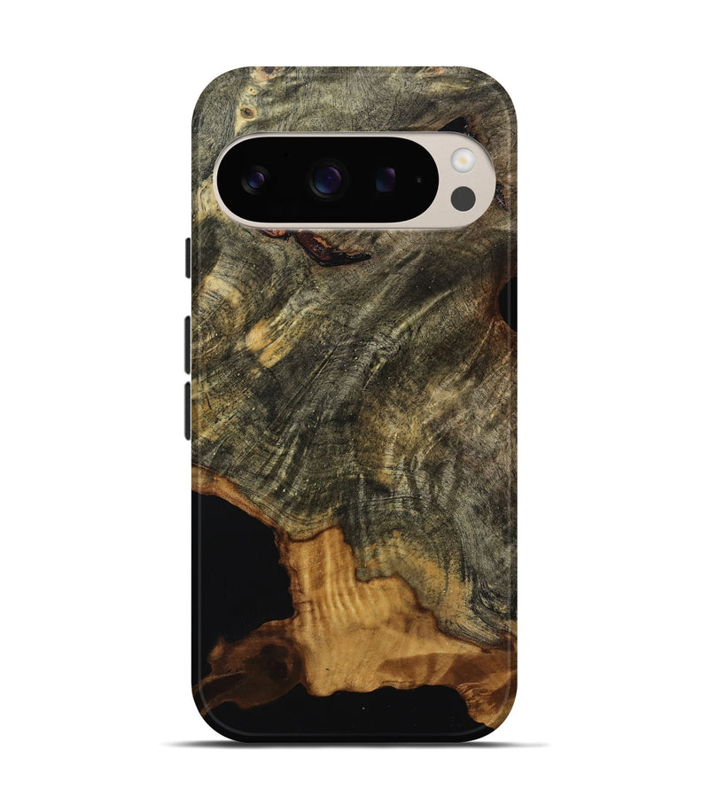 Pixel 9 Wood Live Edge Phone Case - Arline (Wood Burl, 818911)