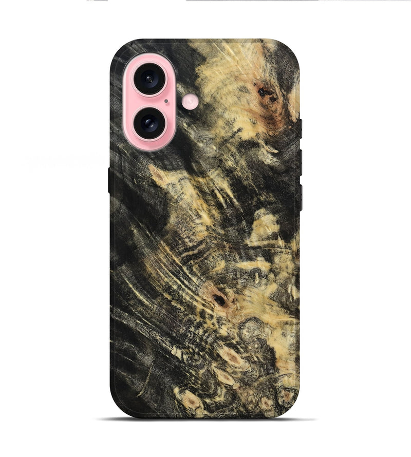 iPhone 16 Wood Live Edge Phone Case - Jackson (Wood Burl, 818912)