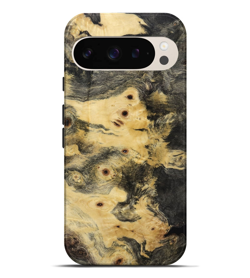 Pixel 9 Pro XL Wood Live Edge Phone Case - Holly (Wood Burl, 818913)