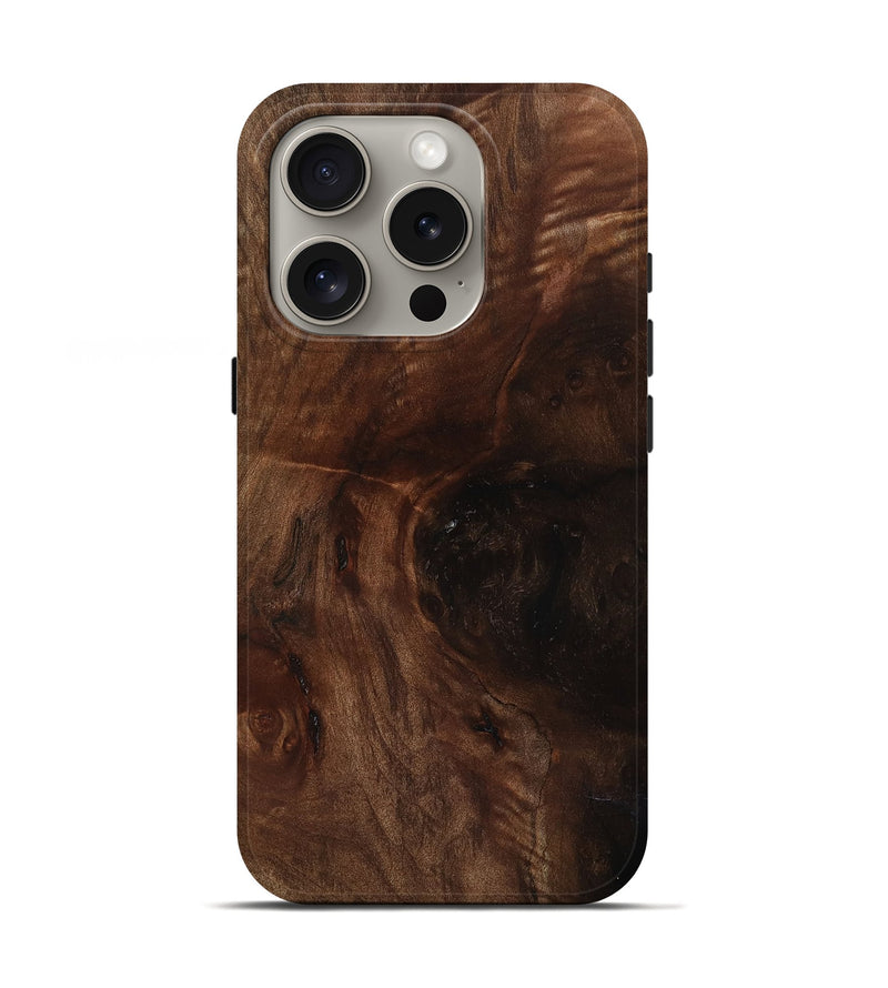 iPhone 16 Pro Wood Live Edge Phone Case - Squire (Wood Burl, 818914)