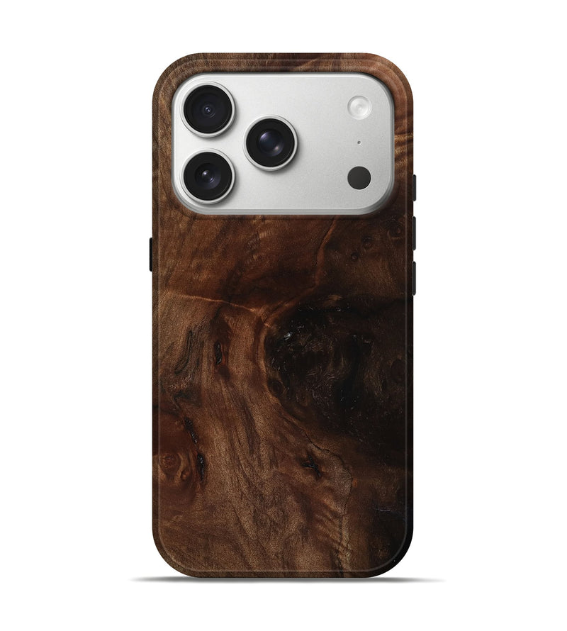 iPhone 17 Pro Wood Live Edge Phone Case - Squire (Wood Burl, 818914)