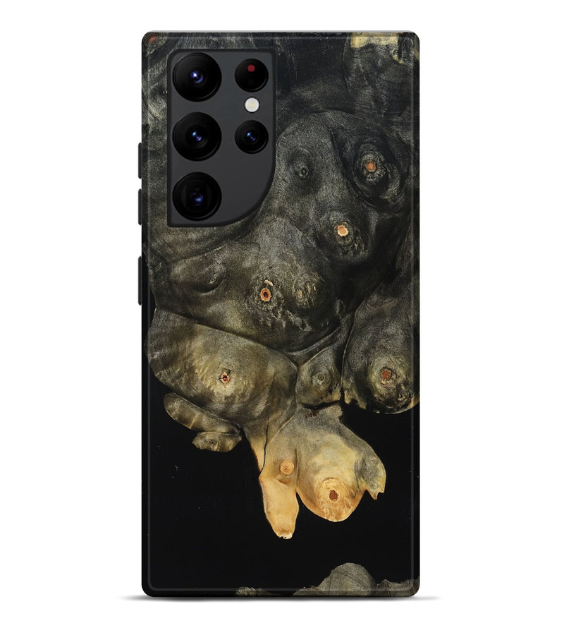 Galaxy S22 Ultra Wood Live Edge Phone Case - Moshe (Wood Burl, 818916)
