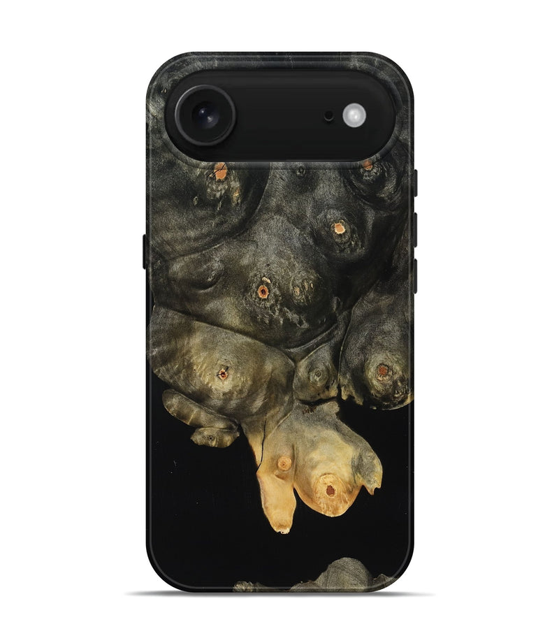 iPhone 17 Air Wood Live Edge Phone Case - Moshe (Wood Burl, 818916)