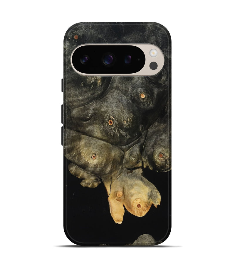Pixel 9 Pro Wood Live Edge Phone Case - Moshe (Wood Burl, 818916)