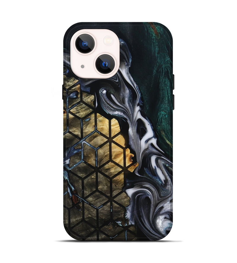 iPhone 14 Wood Live Edge Phone Case - Missy (Pattern, 818922)