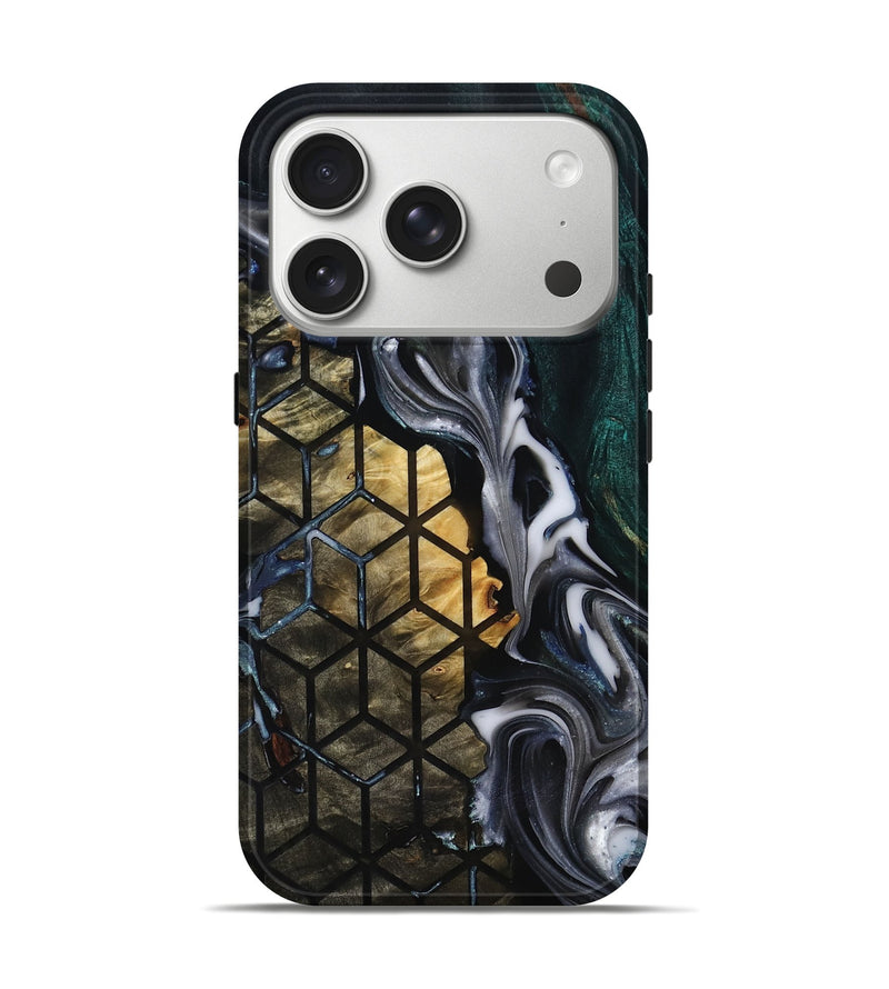 iPhone 17 Pro Wood Live Edge Phone Case - Missy (Pattern, 818922)
