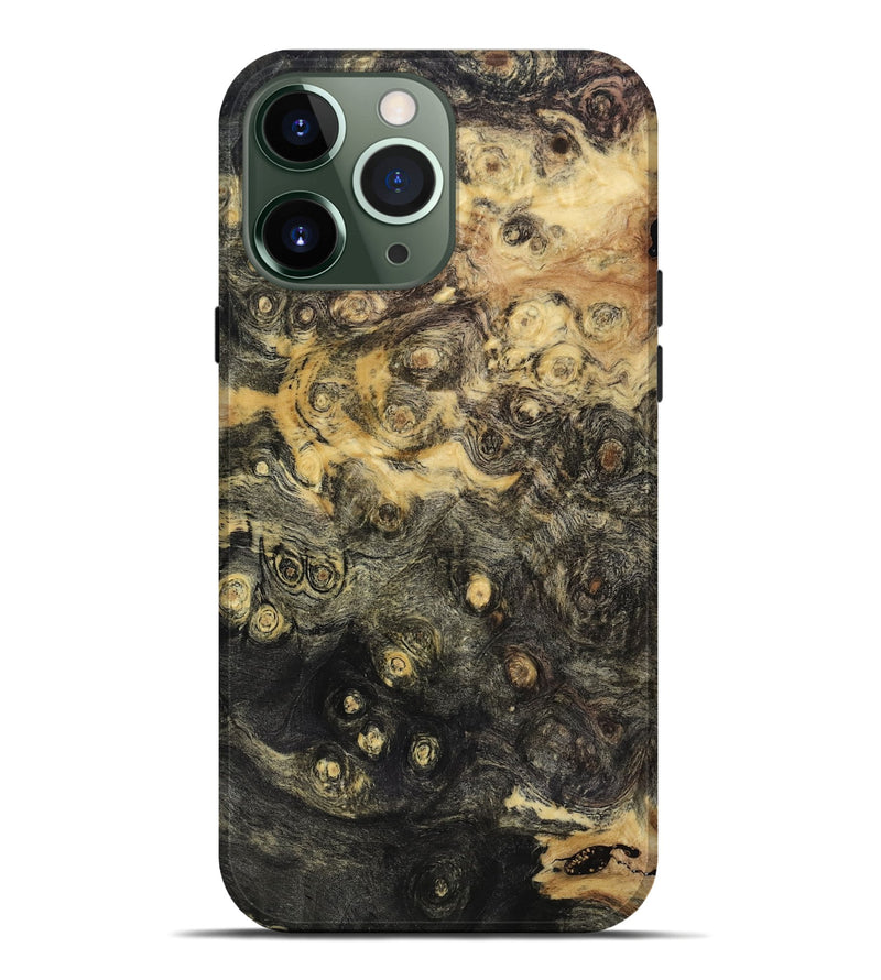 iPhone 13 Pro Max Wood Live Edge Phone Case - Gertie (Wood Burl, 818923)