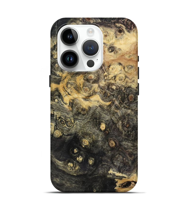 iPhone 15 Pro Wood Live Edge Phone Case - Gertie (Wood Burl, 818923)