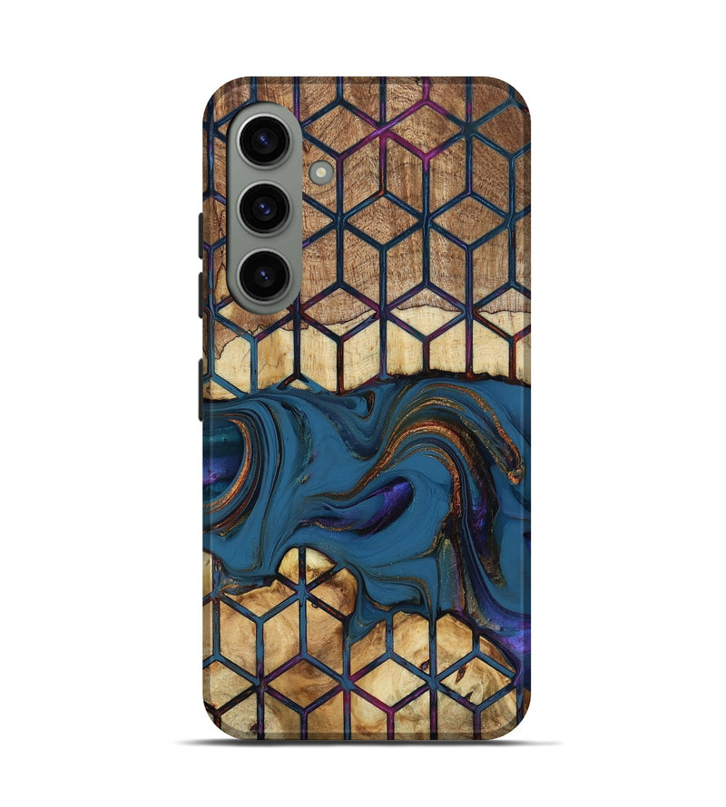 Galaxy S24 Wood Live Edge Phone Case - Reuben (Pattern, 818925)